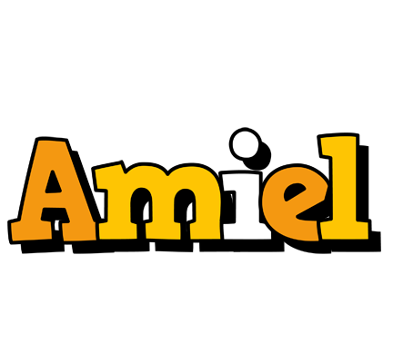 Amiel cartoon logo