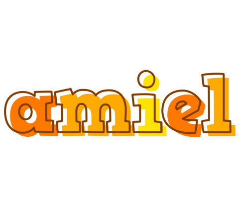 Amiel desert logo