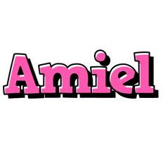 Amiel girlish logo