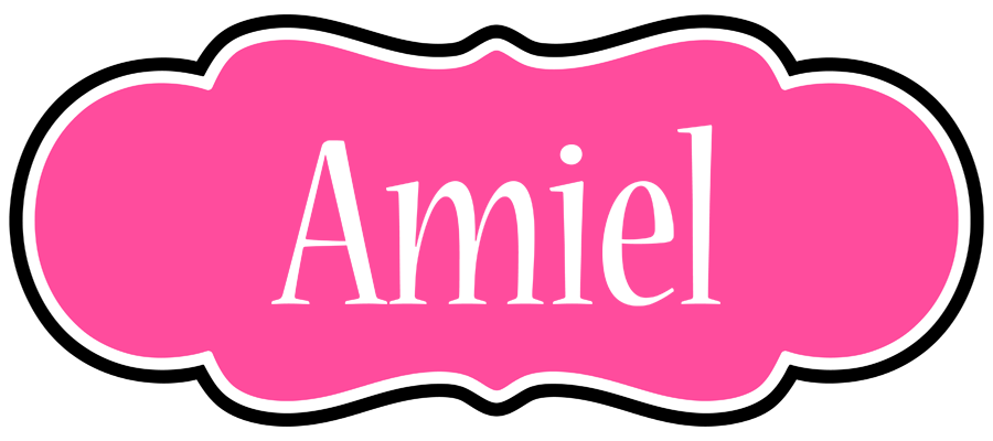 Amiel invitation logo