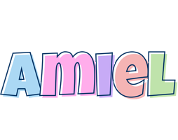 Amiel pastel logo