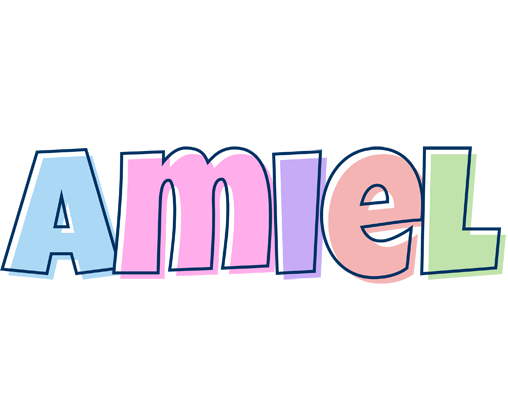 Amiel pastel logo