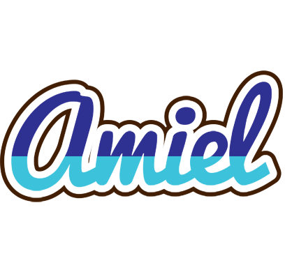 Amiel raining logo