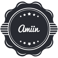 Amiin badge logo