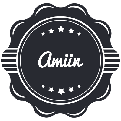 Amiin badge logo