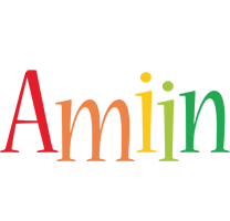 Amiin birthday logo