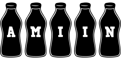 Amiin bottle logo