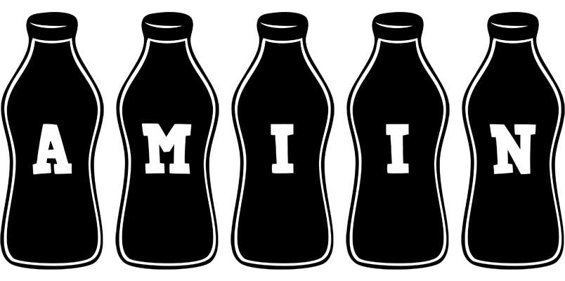 Amiin bottle logo