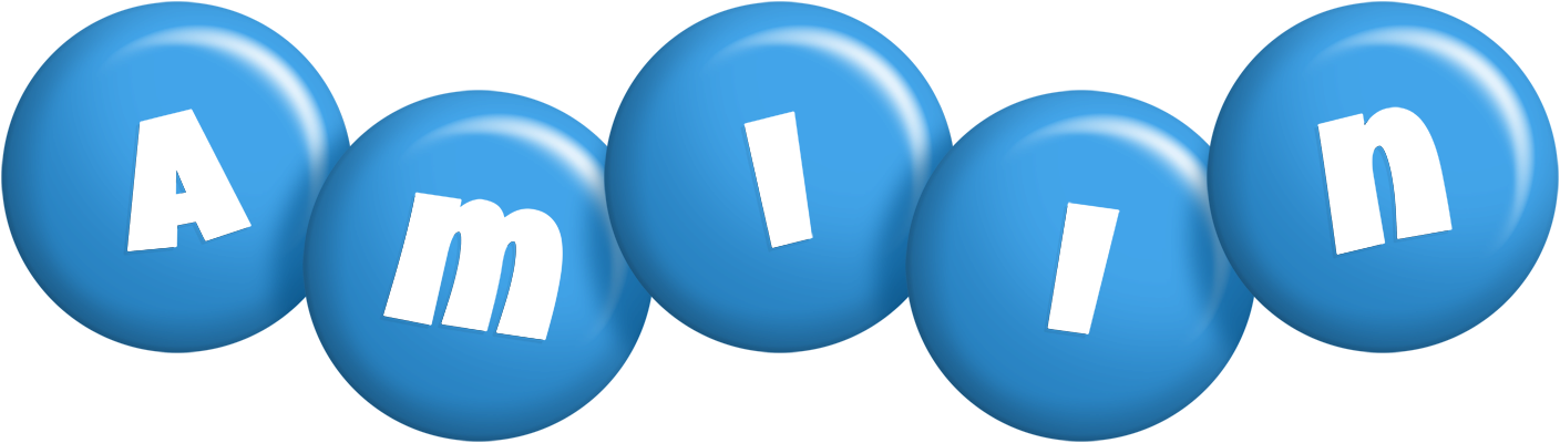 Amiin candy-blue logo
