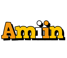 Amiin cartoon logo