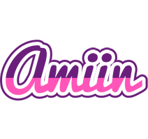 Amiin cheerful logo