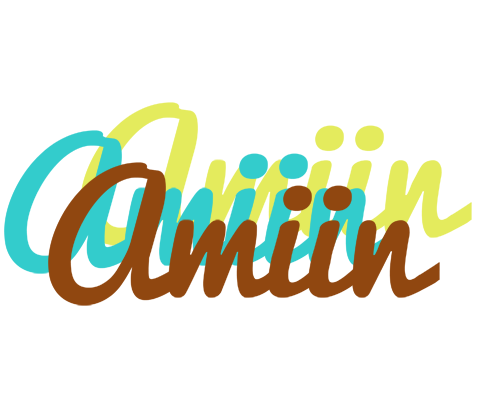 Amiin cupcake logo