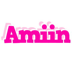 Amiin dancing logo