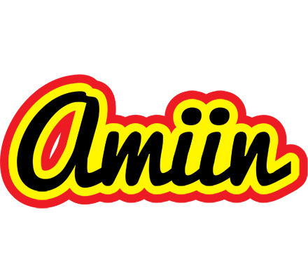 Amiin flaming logo