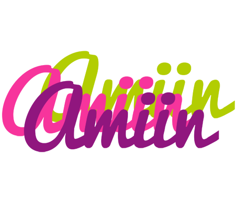 Amiin flowers logo