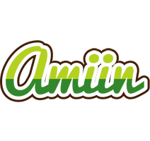 Amiin golfing logo