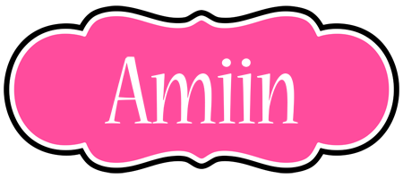 Amiin invitation logo