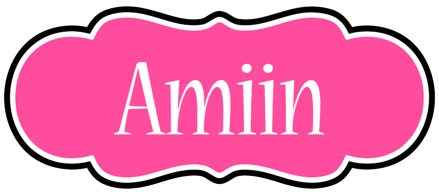 Amiin invitation logo