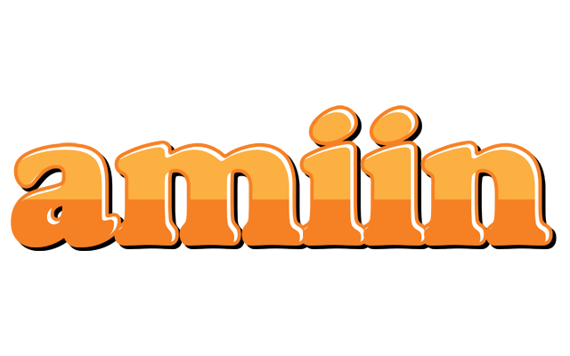 Amiin orange logo