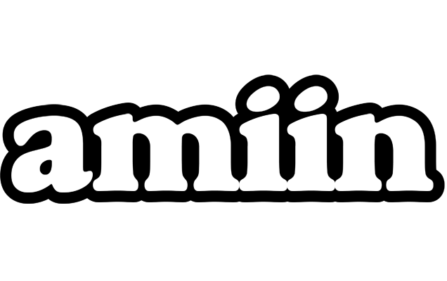 Amiin panda logo
