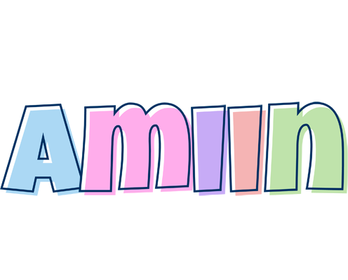 Amiin pastel logo