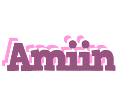 Amiin relaxing logo