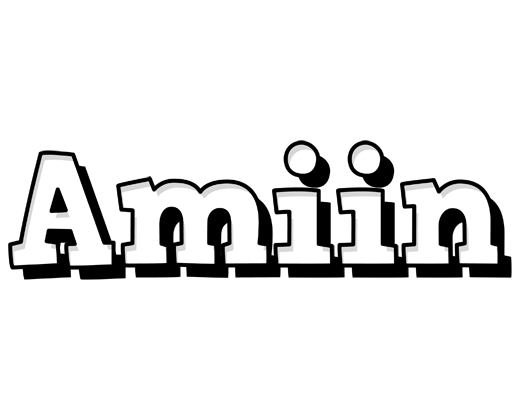 Amiin snowing logo