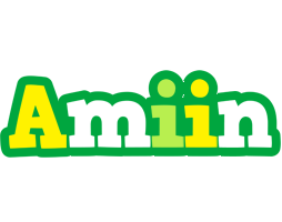 Amiin soccer logo