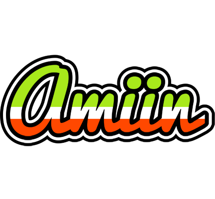 Amiin superfun logo
