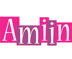 Amiin whine logo