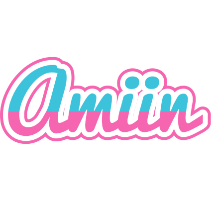 Amiin woman logo