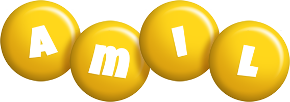 Amil candy-yellow logo