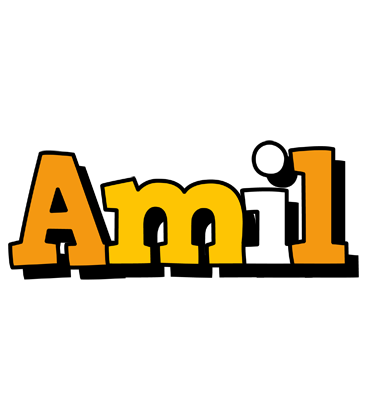 Amil cartoon logo
