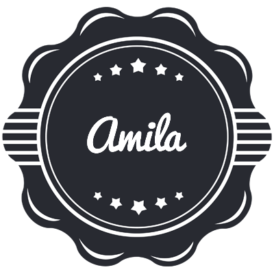 Amila badge logo