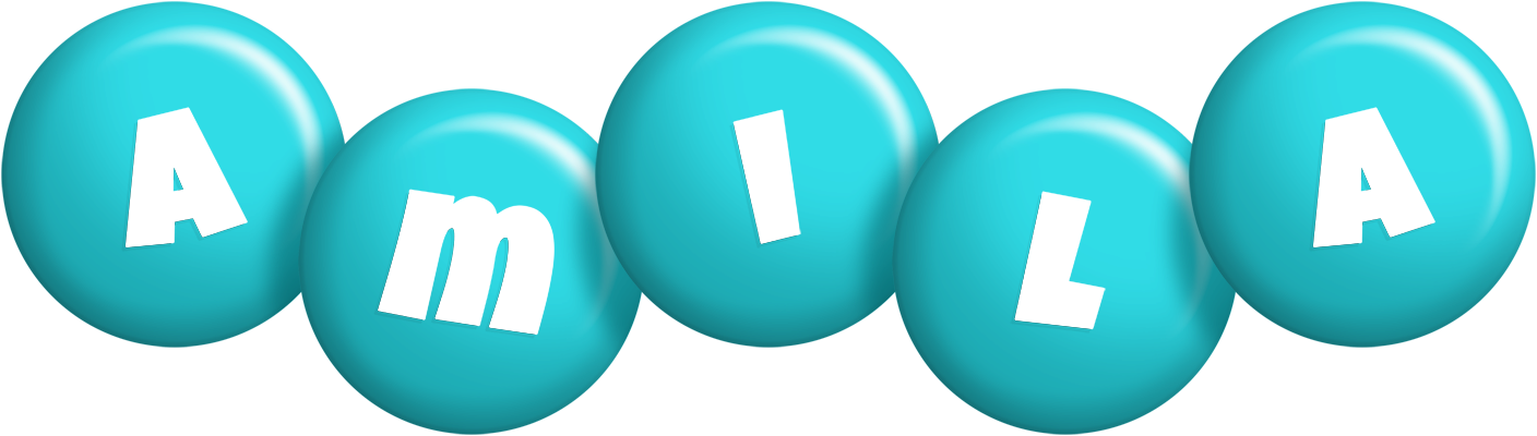 Amila candy-azur logo