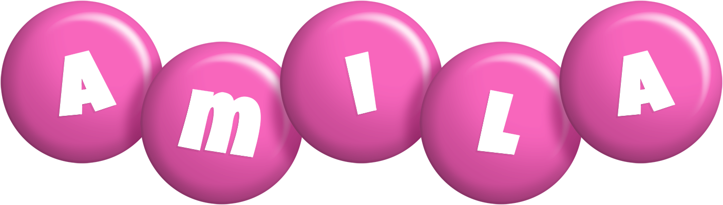 Amila candy-pink logo