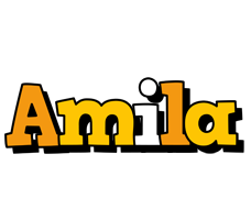 Amila cartoon logo