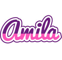 Amila cheerful logo