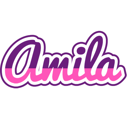 Amila cheerful logo