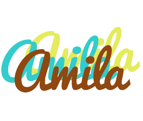 Amila cupcake logo