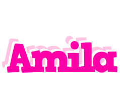 Amila dancing logo