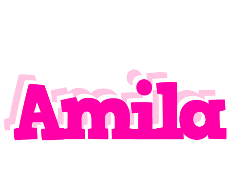 Amila dancing logo