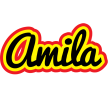 Amila flaming logo