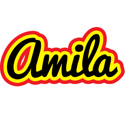 Amila flaming logo