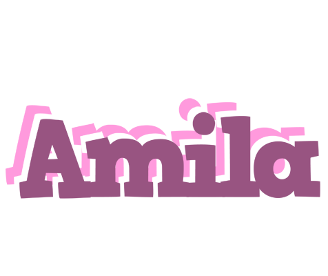 Amila relaxing logo