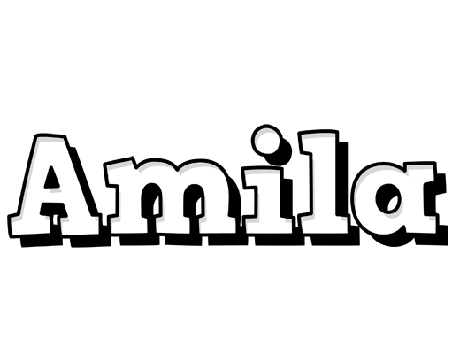 Amila snowing logo
