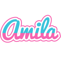 Amila woman logo