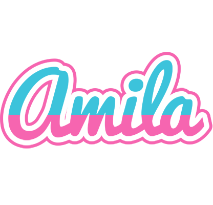 Amila woman logo