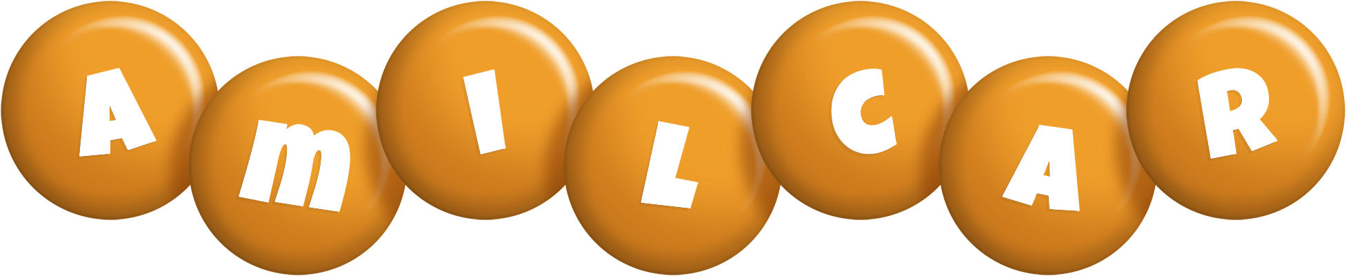 Amilcar candy-orange logo