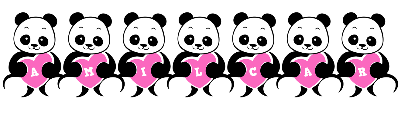 Amilcar love-panda logo